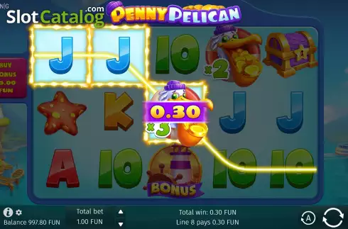 Οθόνη5. Penny Pelican Κουλοχέρης