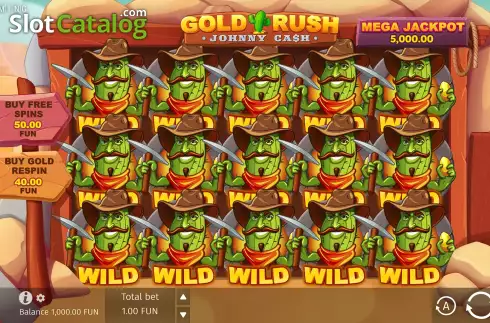 Οθόνη2. Gold Rush With Johnny Cash Κουλοχέρης 