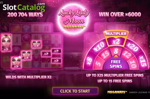 Οθόνη2. Lady Wolf Moon Megaways Κουλοχέρης