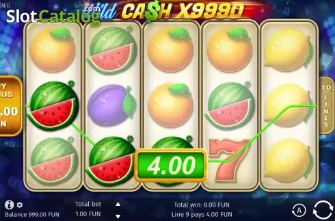 Οθόνη3. Wild Cash x9990 Κουλοχέρης