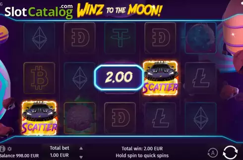 Οθόνη3. Winz to the Moon Κουλοχέρης