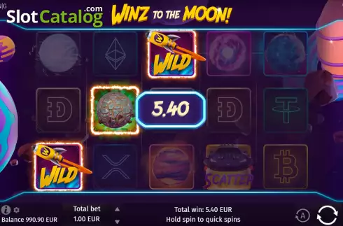 Οθόνη4. Winz to the Moon Κουλοχέρης