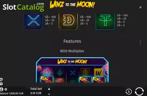 Οθόνη8. Winz to the Moon Κουλοχέρης