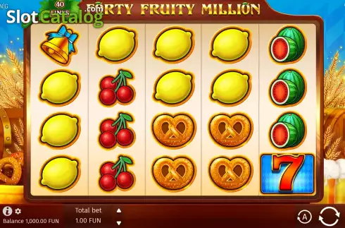 Οθόνη2. Forty Fruity Million Κουλοχέρης
