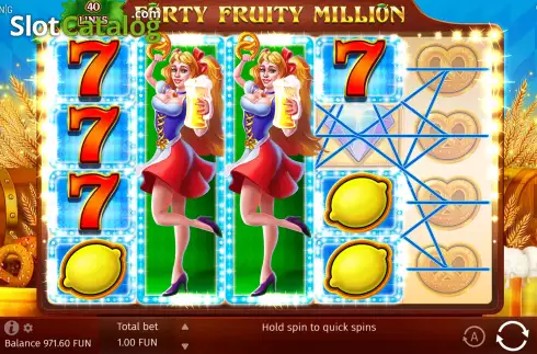 Οθόνη5. Forty Fruity Million Κουλοχέρης