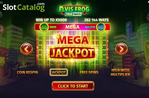 Οθόνη2. Elvis Frog TrueWays Κουλοχέρης 