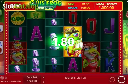 Οθόνη4. Elvis Frog TrueWays Κουλοχέρης 