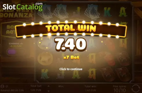 Οθόνη8. Wild West Bonanza Κουλοχέρης 