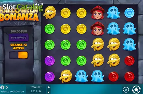 Οθόνη3. Halloween Bonanza Κουλοχέρης