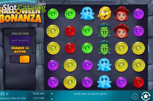 Οθόνη4. Halloween Bonanza Κουλοχέρης