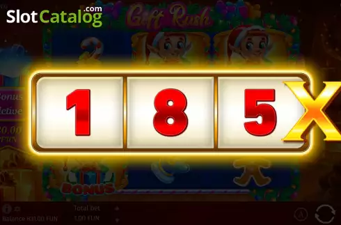 Οθόνη8. Gift Rush Κουλοχέρης