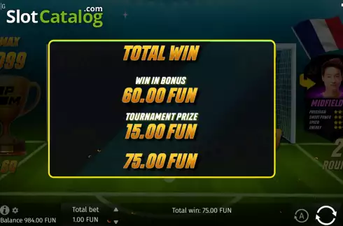 Οθόνη8. Parimatch Soccermania Κουλοχέρης 