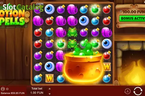 Οθόνη9. Potion Spells Κουλοχέρης