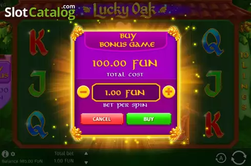 Οθόνη6. Lucky Oak Κουλοχέρης 