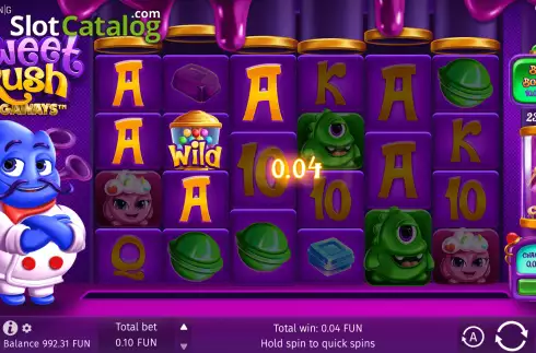 Οθόνη4. Sweet Rush Megaways Κουλοχέρης 