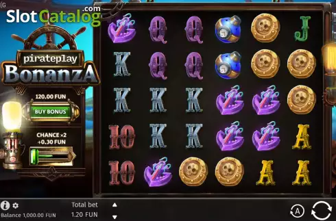 Οθόνη2. Pirateplay Bonanza Κουλοχέρης