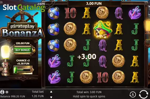 Οθόνη3. Pirateplay Bonanza Κουλοχέρης