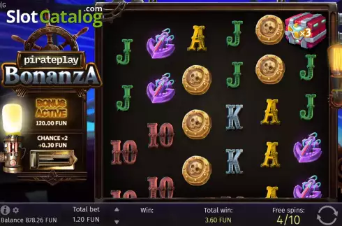 Οθόνη6. Pirateplay Bonanza Κουλοχέρης