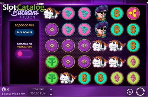Οθόνη2. Bitcasino Billion Κουλοχέρης