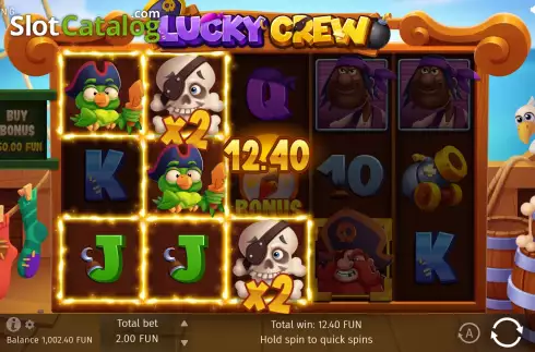 Οθόνη3. Lucky Crew Κουλοχέρης
