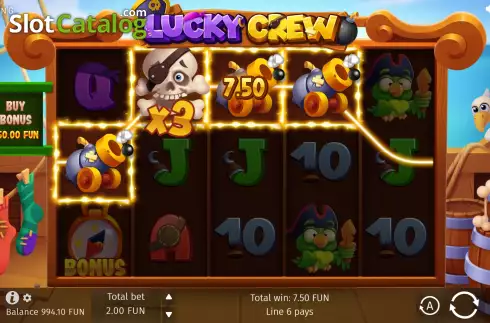 Οθόνη5. Lucky Crew Κουλοχέρης