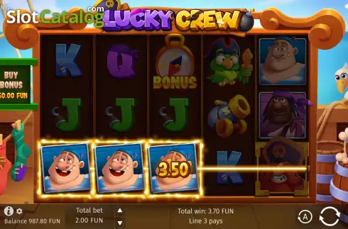 Οθόνη6. Lucky Crew Κουλοχέρης