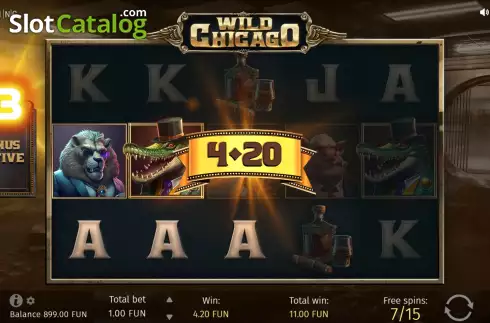 Οθόνη9. Wild Chicago Κουλοχέρης