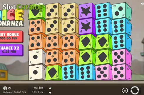 Οθόνη3. Dice Bonanza Κουλοχέρης