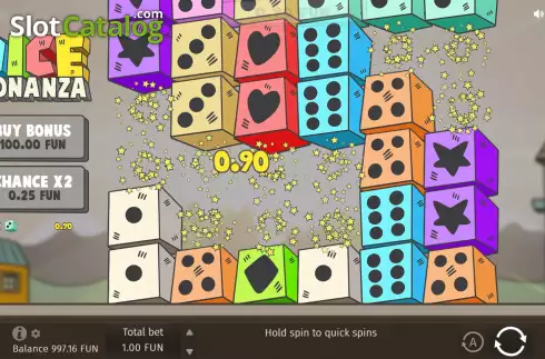 Οθόνη5. Dice Bonanza Κουλοχέρης
