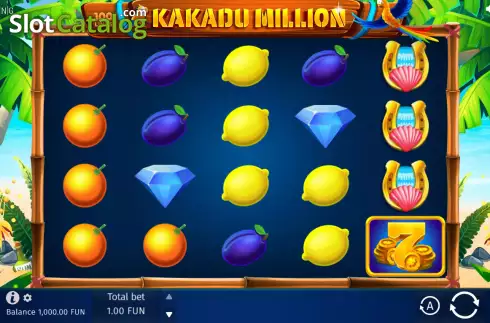 Οθόνη2. Kakadu Milllion Κουλοχέρης