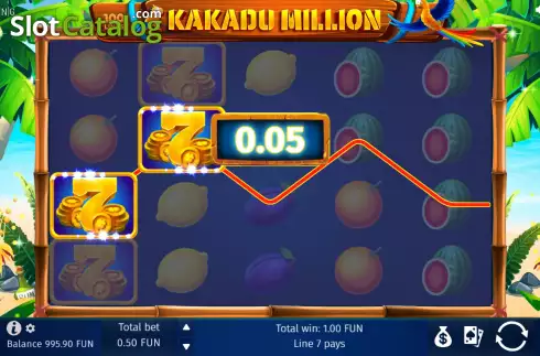 Οθόνη4. Kakadu Milllion Κουλοχέρης