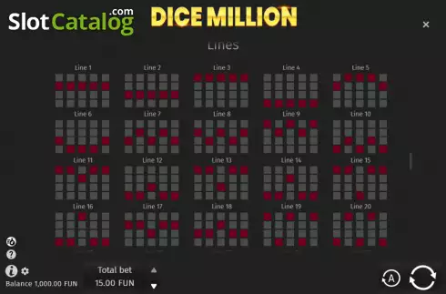 Οθόνη9. Dice Million Κουλοχέρης