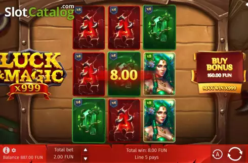 Οθόνη5. Luck & Magic Κουλοχέρης