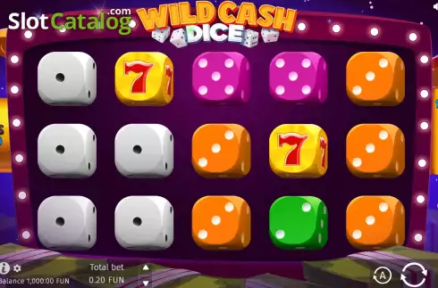 Οθόνη2. Wild Cash Dice Κουλοχέρης 