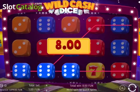 Οθόνη4. Wild Cash Dice Κουλοχέρης 