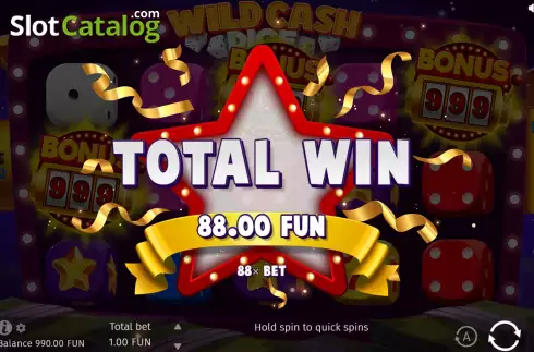 Οθόνη7. Wild Cash Dice Κουλοχέρης 