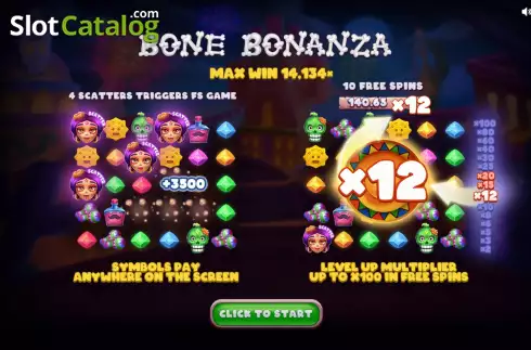 Οθόνη2. Bone Bonanza Κουλοχέρης