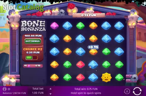 Οθόνη5. Bone Bonanza Κουλοχέρης