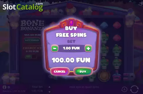 Οθόνη6. Bone Bonanza Κουλοχέρης