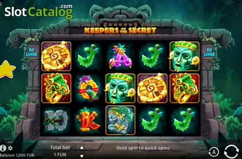 Οθόνη2. Keepers of the Secret Κουλοχέρης