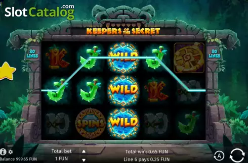 Οθόνη3. Keepers of the Secret Κουλοχέρης