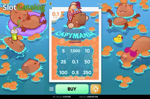 Οθόνη2. Capymania Orange Κουλοχέρης