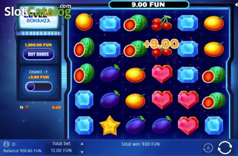 Οθόνη3. LevelUp Bonanza Κουλοχέρης