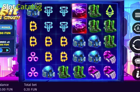 Οθόνη2. mBit Cyber Crush Κουλοχέρης