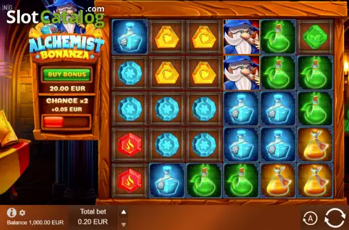 Οθόνη2. Alchemist Bonanza Κουλοχέρης