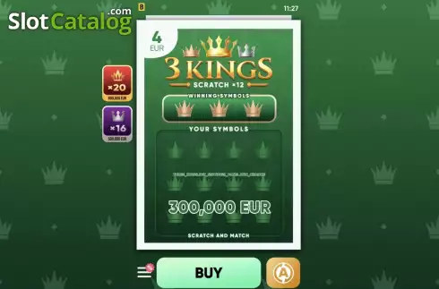 Οθόνη2. 3 Kings Scratch Κουλοχέρης