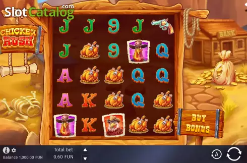 Οθόνη3. Chicken Rush Κουλοχέρης