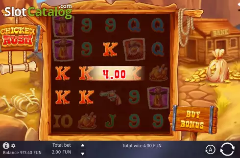 Οθόνη5. Chicken Rush Κουλοχέρης