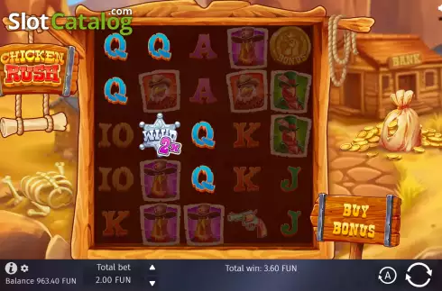 Οθόνη8. Chicken Rush Κουλοχέρης