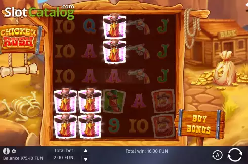 Οθόνη6. Chicken Rush Κουλοχέρης